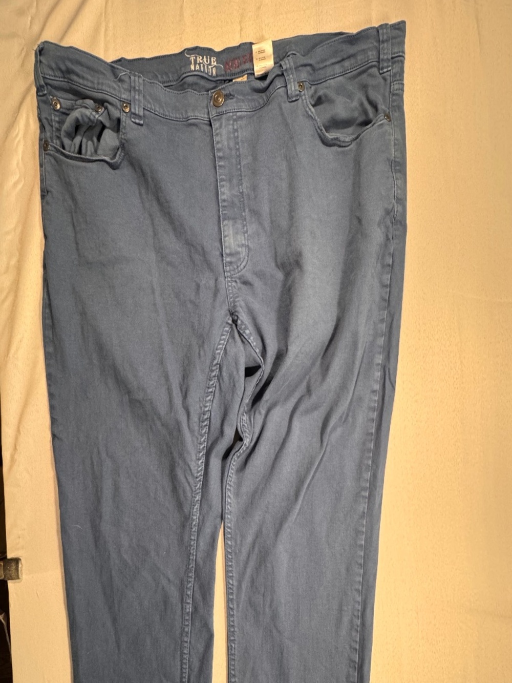 True Nation Iconic 5-Pocket Everyday Stretch Pants 48w x 32L #9